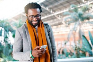 Fintech customer using whitelabel esim